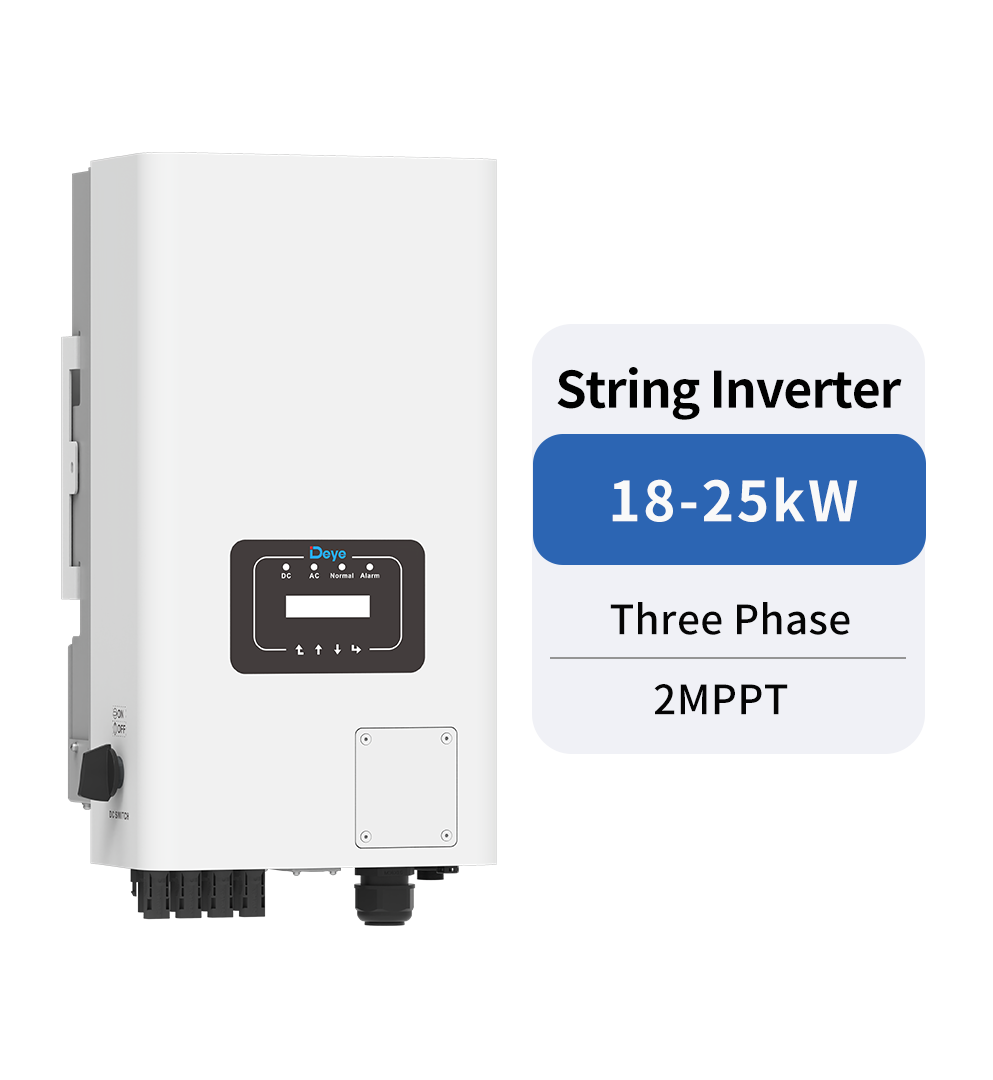 INVERTER DEYE HOÀ LƯỚI 3 PHA, 15 KW, 2 MPPT, ĐÃ BAO GỒM WIFI MODEL: SUN-15K-G06P3-EU-AM2