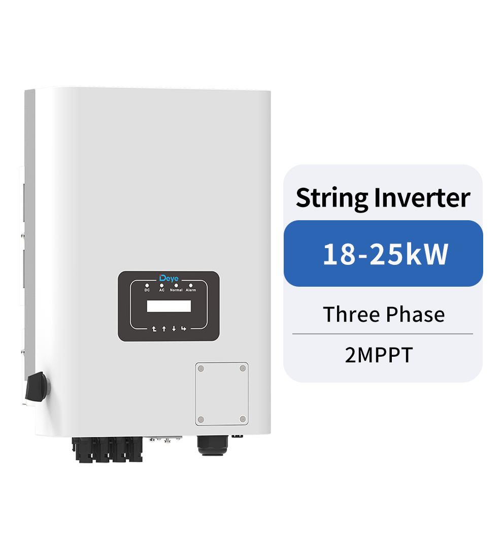 INVERTER DEYE HOÀ LƯỚI 3 PHA, 20 KW, 2 MPPT, ĐÃ BAO GỒM WIFI. MODEL: SUN-20K-G05