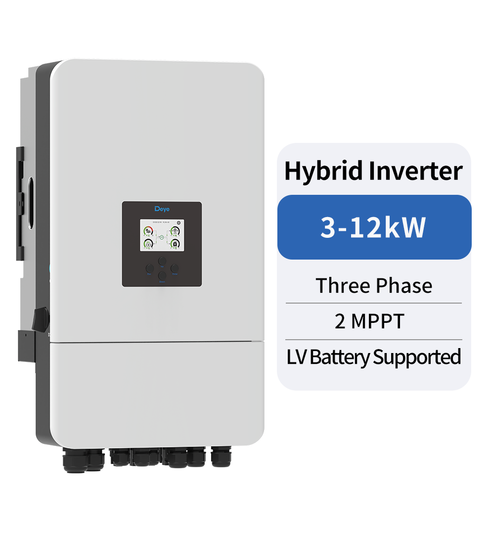 INVERTER HOÀ LƯỚI CÓ LƯU TRỮ DEYE 3 PHA, 20 KW, 2 MPPT. BAO GỒM WIFI VÀ DC SWITCH. MODEL: SUN-20K-SG05LP3-EU-SM2